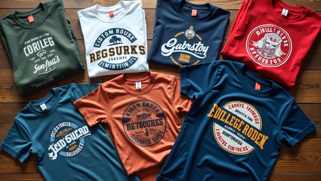 Custom printed t-shirts